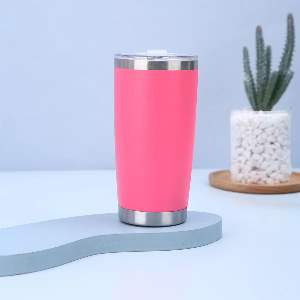 20oz Insulated Tumbler Vacuum Coffee Cup with Lid Option