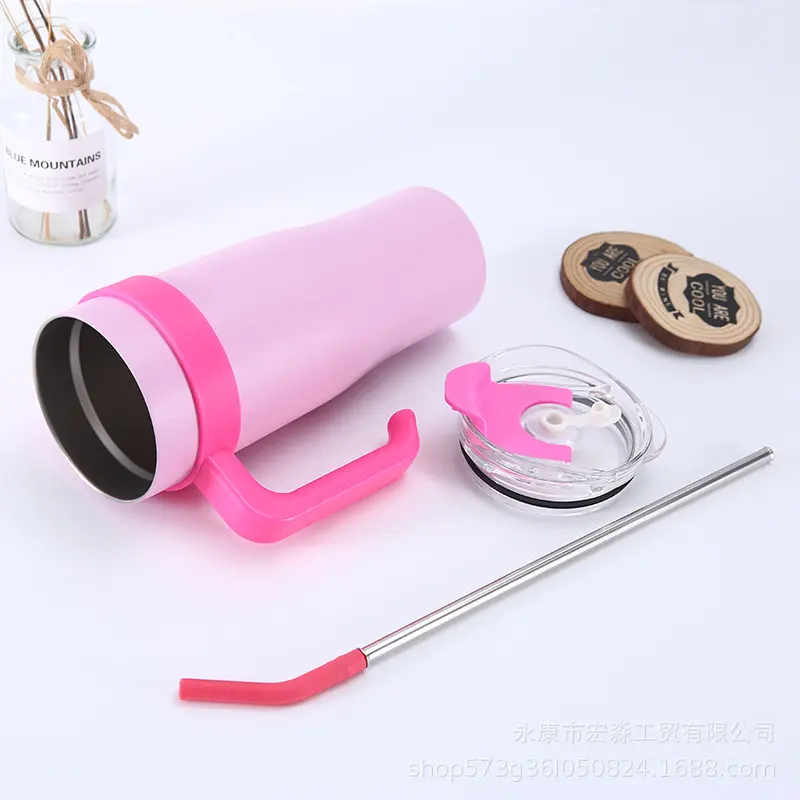 New Fashion 40oz Vacuum Insulation Tumbler Vogue Huge Bucket