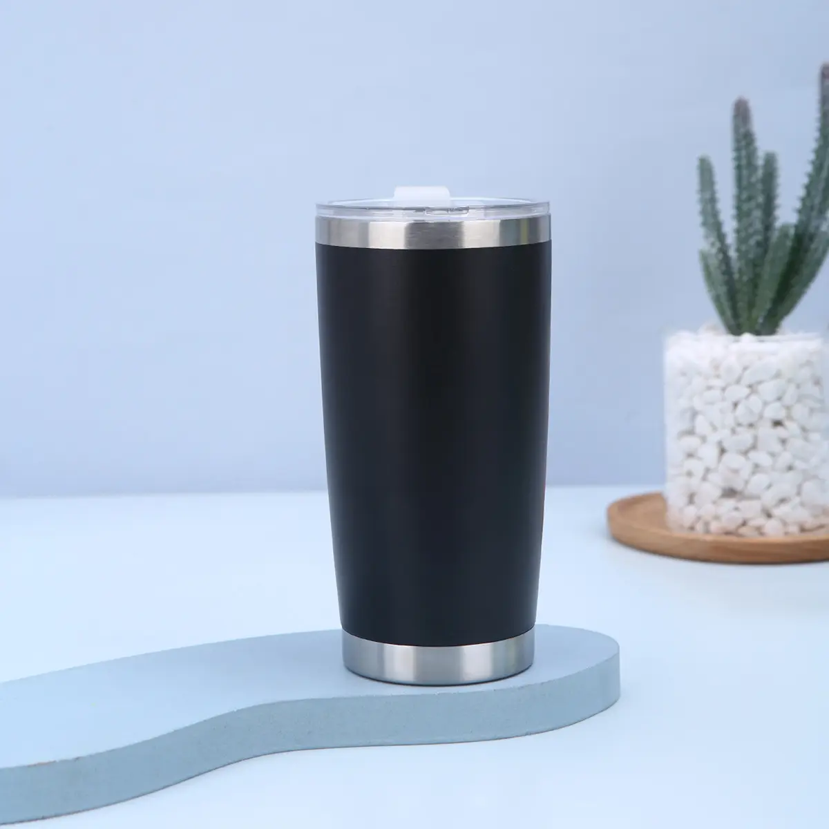 20oz Insulated Tumbler Premium Vacuum Coffee Cup with Lid Option