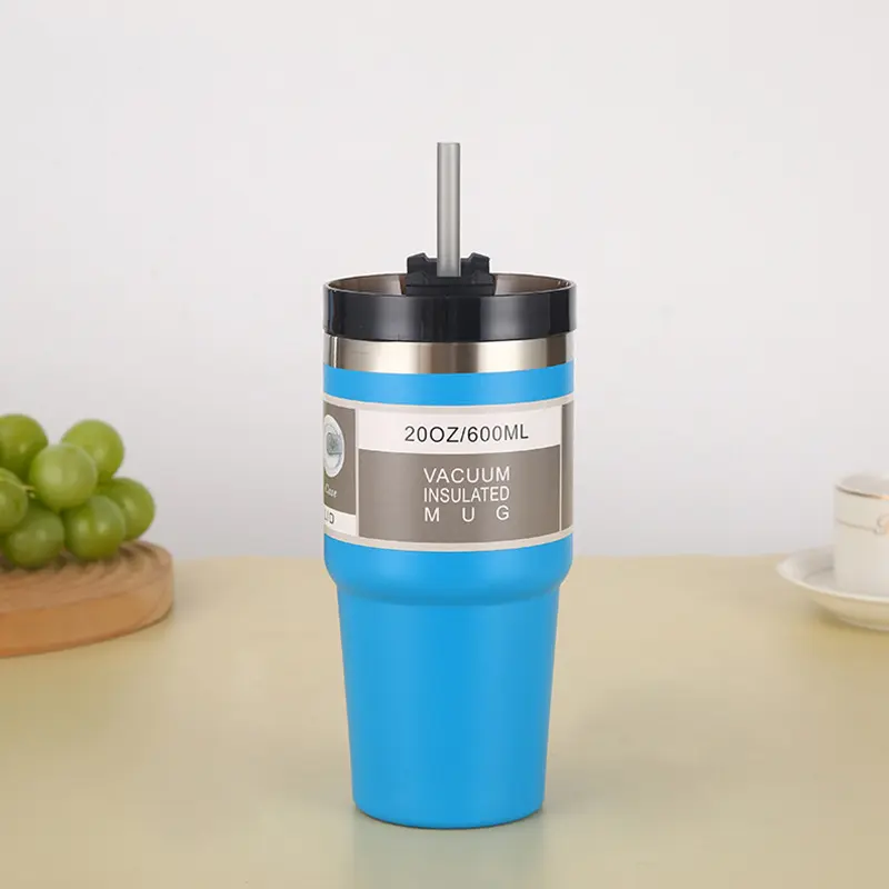 Mug Vogue Double Wall Insulated Tumbler with Lids Options